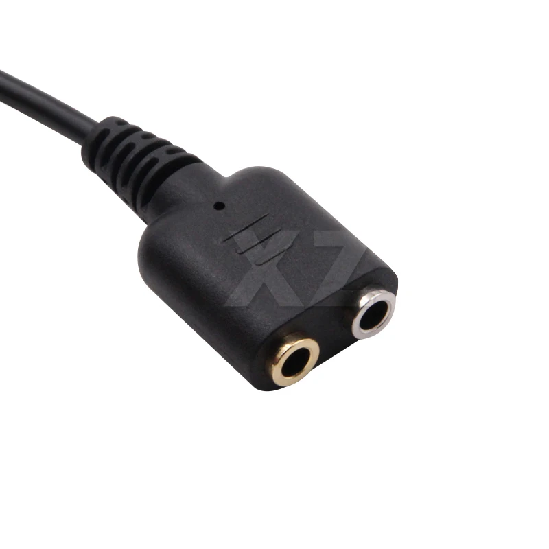 25cm Dual 3.5mm Audio Jack Female to Male RJ9 Plug Adapter Convertor Cable for PC Computer Headset for Cisco 6921 Telephone