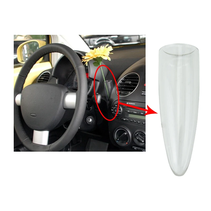 

ДЛЯ VW Beetle 1998-2010 Прозрачная ваза для бутонов для цветов 1C 08584616 Оригинальный TP 2006, 2008 2009,