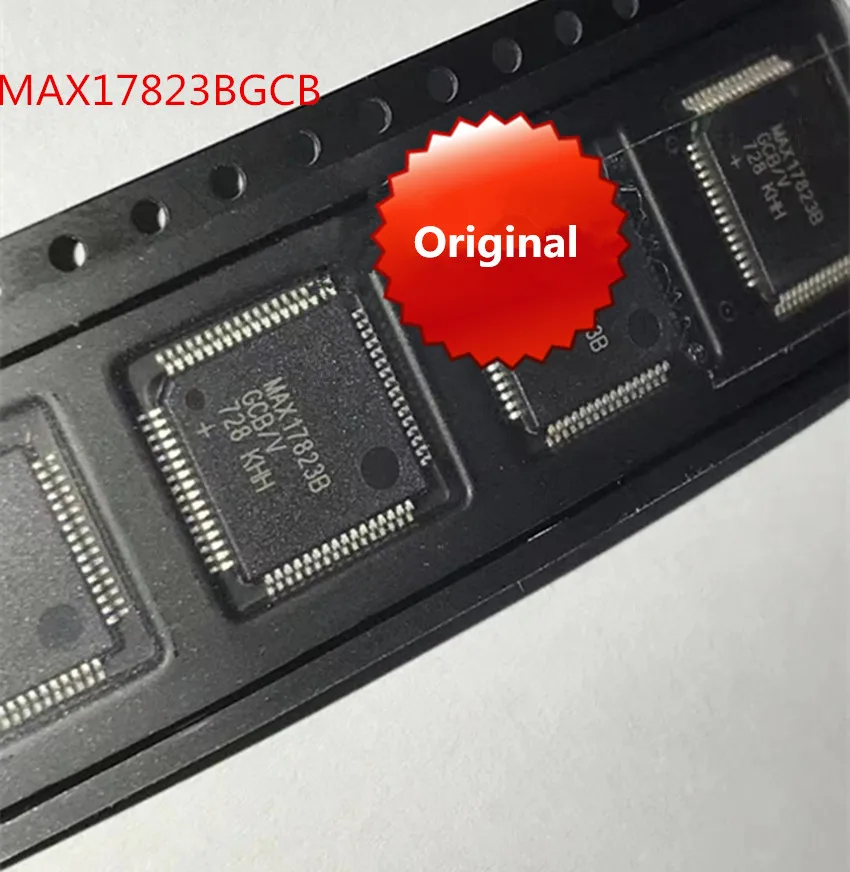 New original  MAX17823BGCB V MAX17823B MAX17823BG package LQFP64 Automotive grade battery management chip