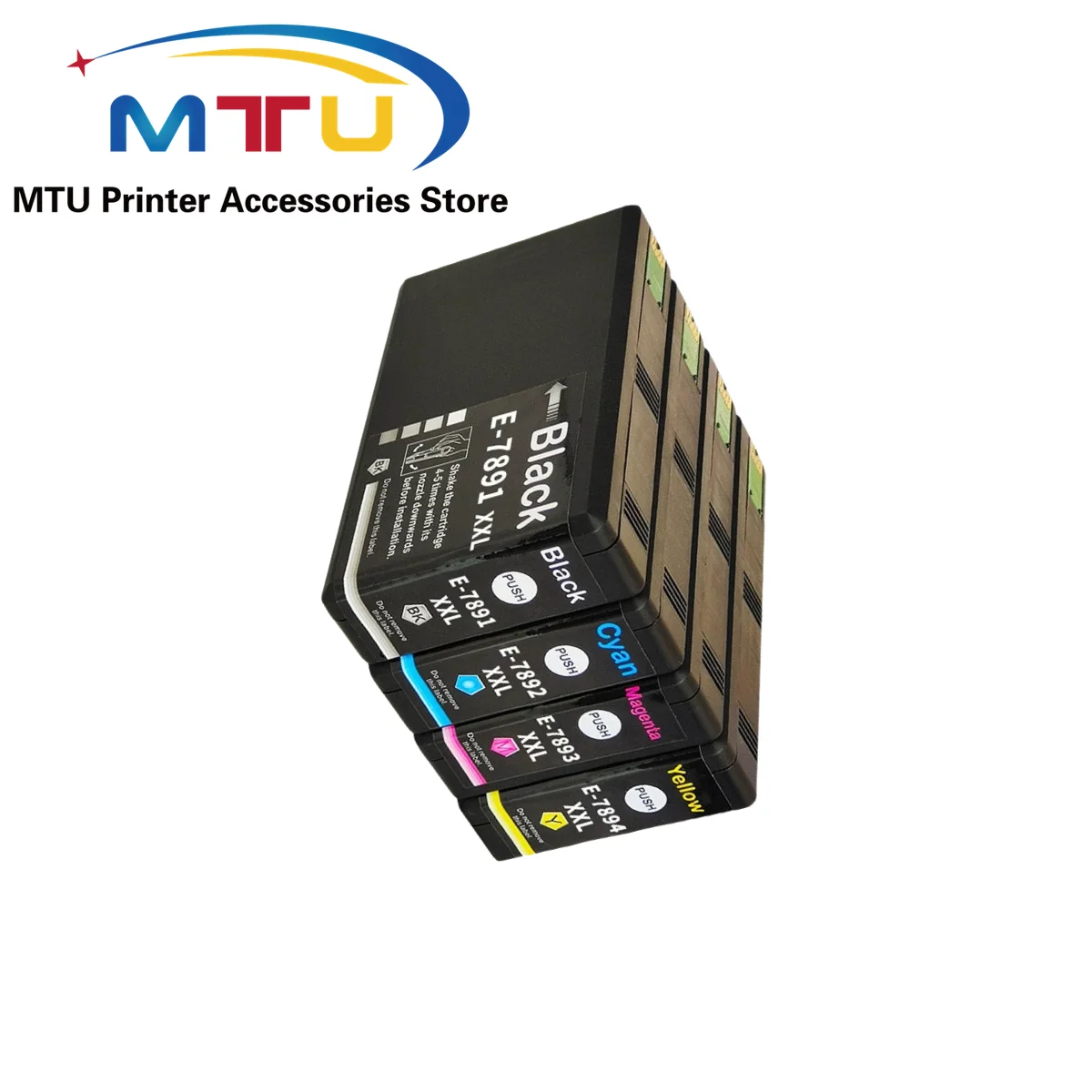 

1Set 789 789XL T7891 T7892 T7893 T7894 Ink Cartridge for Epson WorkForce Pro WF-5110DW WF-5190DW WF-5620DWF WF-5690DWF