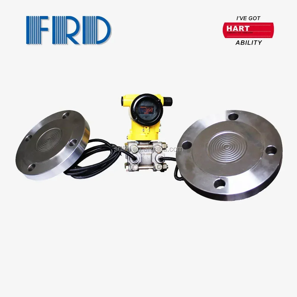 Double Flange Remote Seal Type Diaphragm monocrystalline silicon Pressure Level Transmitter with Capillary
