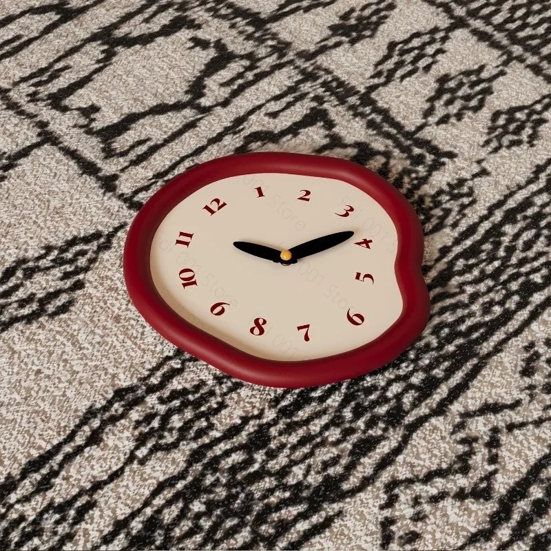 Silent Mid-Century Modern Wall Clock Minimalist Luxe Design Creative Home Interior Decoration for Living Room