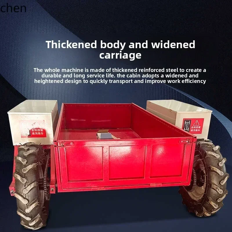 A1 all-terrain transporter mountain transporter electric remote control four-wheel drive truck agricultural orchard climbing