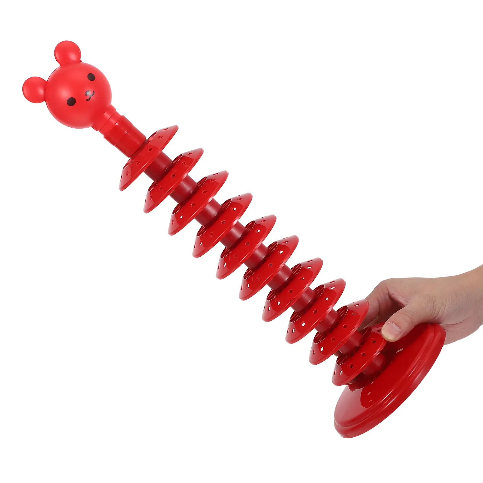 Multi-Layer Lollipop Display Stand Red Cartoon Cake Pop Holder Tiered Candy Table Organizer Birthday Party Wedding Dessert Rack