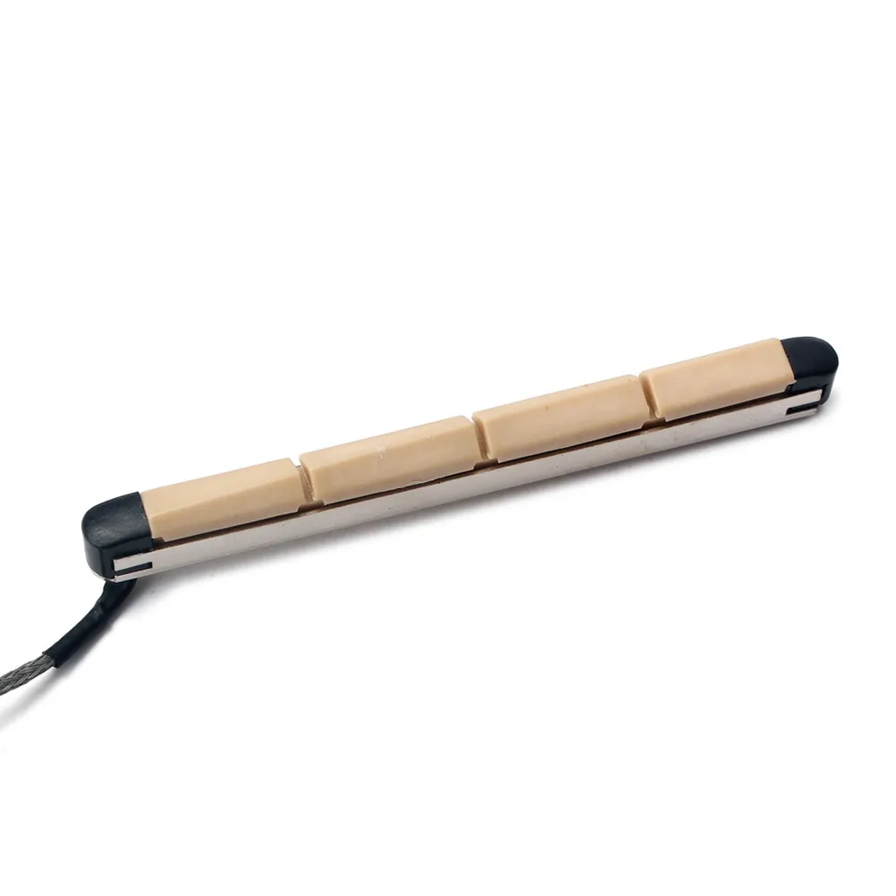 Pkp04 Piezo Pickup Four Strings Wood Bass High Sensitivity Professional Musical Instrument Accessories Piezo Pickup