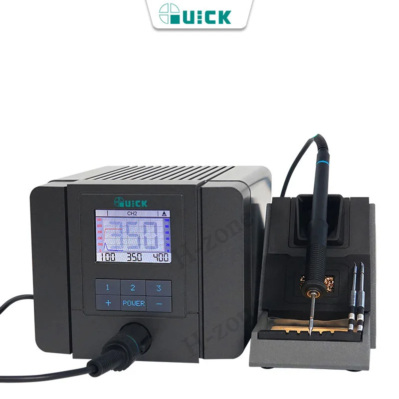 

QUICK Q8 Intelligent Precision Soldering Station 2 Seconds Rapidly Heating LCD Digital Curve Suitable for CPU Motherboard Repair