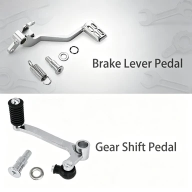 

Motorcycle Rear Brake Pedal Foot Brake Lever For Yamaha YZF-R3 MT-03 2015-2024