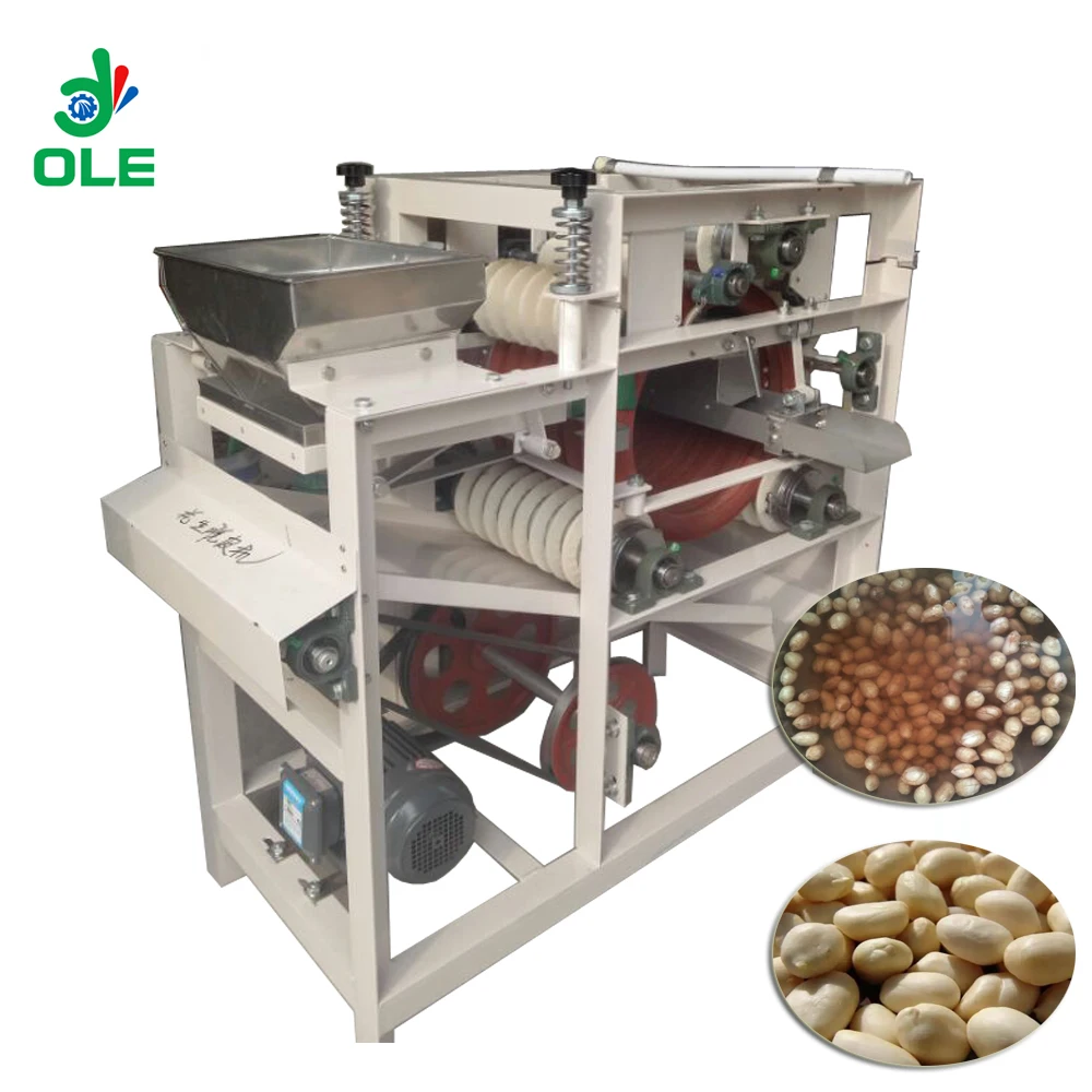 200-250kg/h Commercial Blanched Peanut Peeling Machine