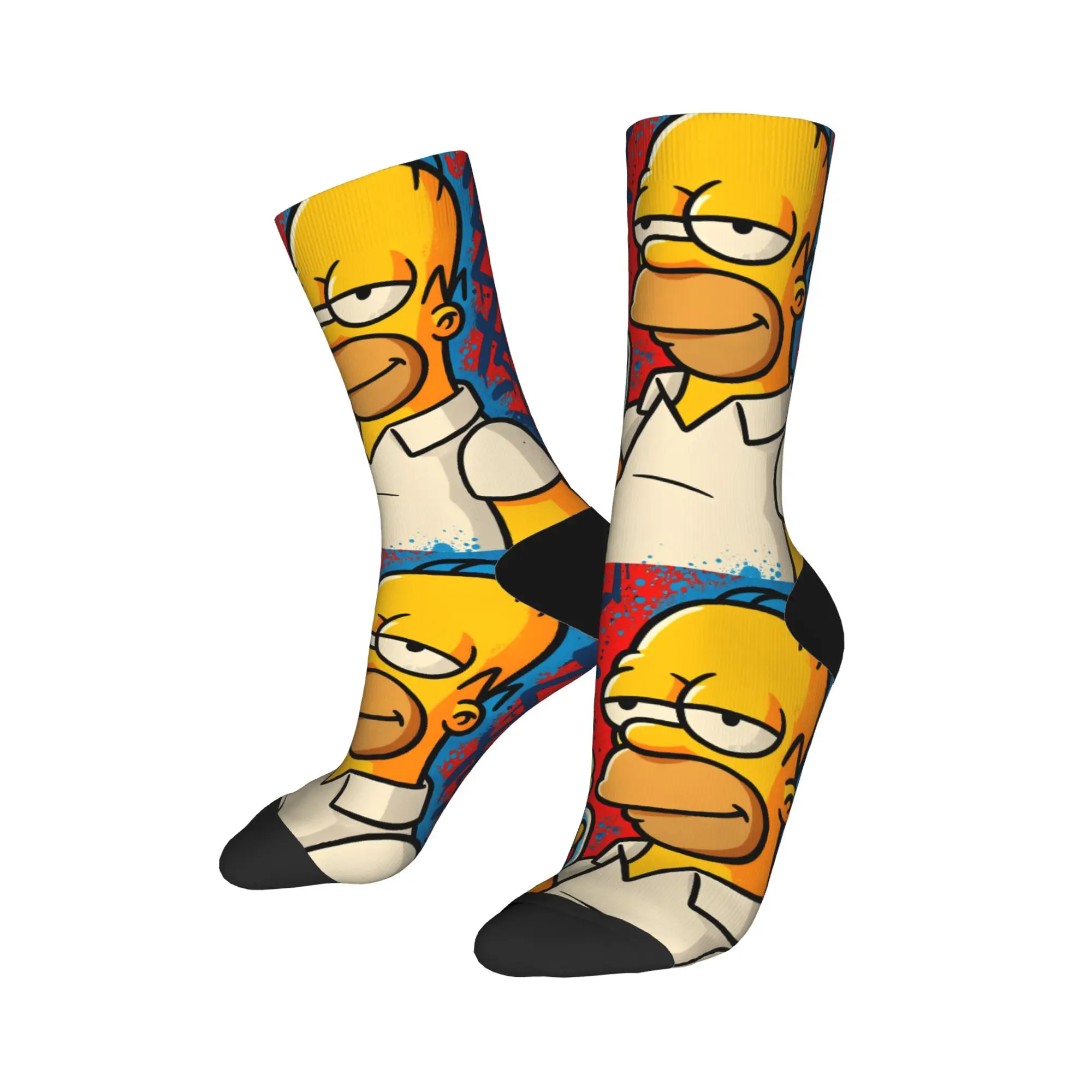 Adults Men Socks Funny S-Simps - Men'S Fashion Youtube บทวิจารณ์และราคา