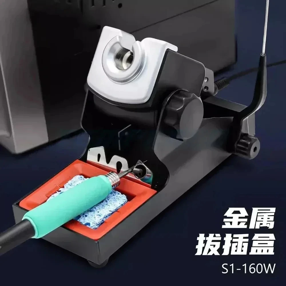Mr.yang Welding Station Automatic Sleep Soldering Iron Soldering Station Compatible With 245/210/115 Tip Welding Station S1-160W