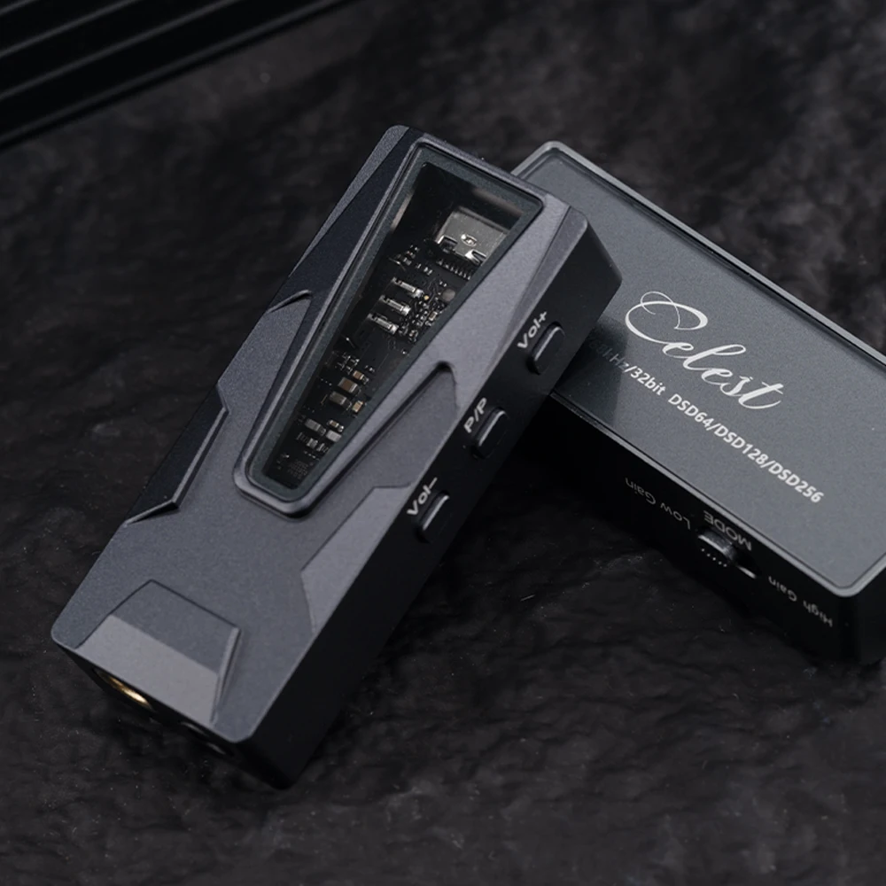 CELEST CD-30 USB C DAC AMP HIFI Headphones Decoder PCM  768kHZ/32bit DSD DSD512 Dongle Amplifier