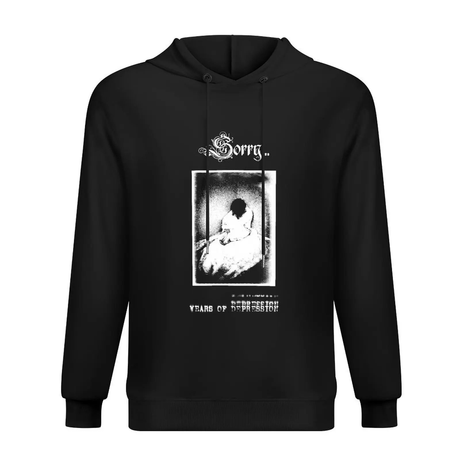 

Sorry... Hoodie winter clothes autumn korean style clothes male clothes graphic hoodie