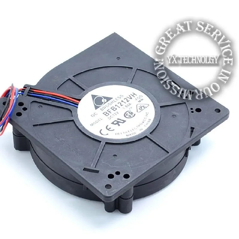BFB1212VH 12032 12V 1.88A 12CM 120mm turbo centrifugal blower cooling fan for Delta 120*120*32mm