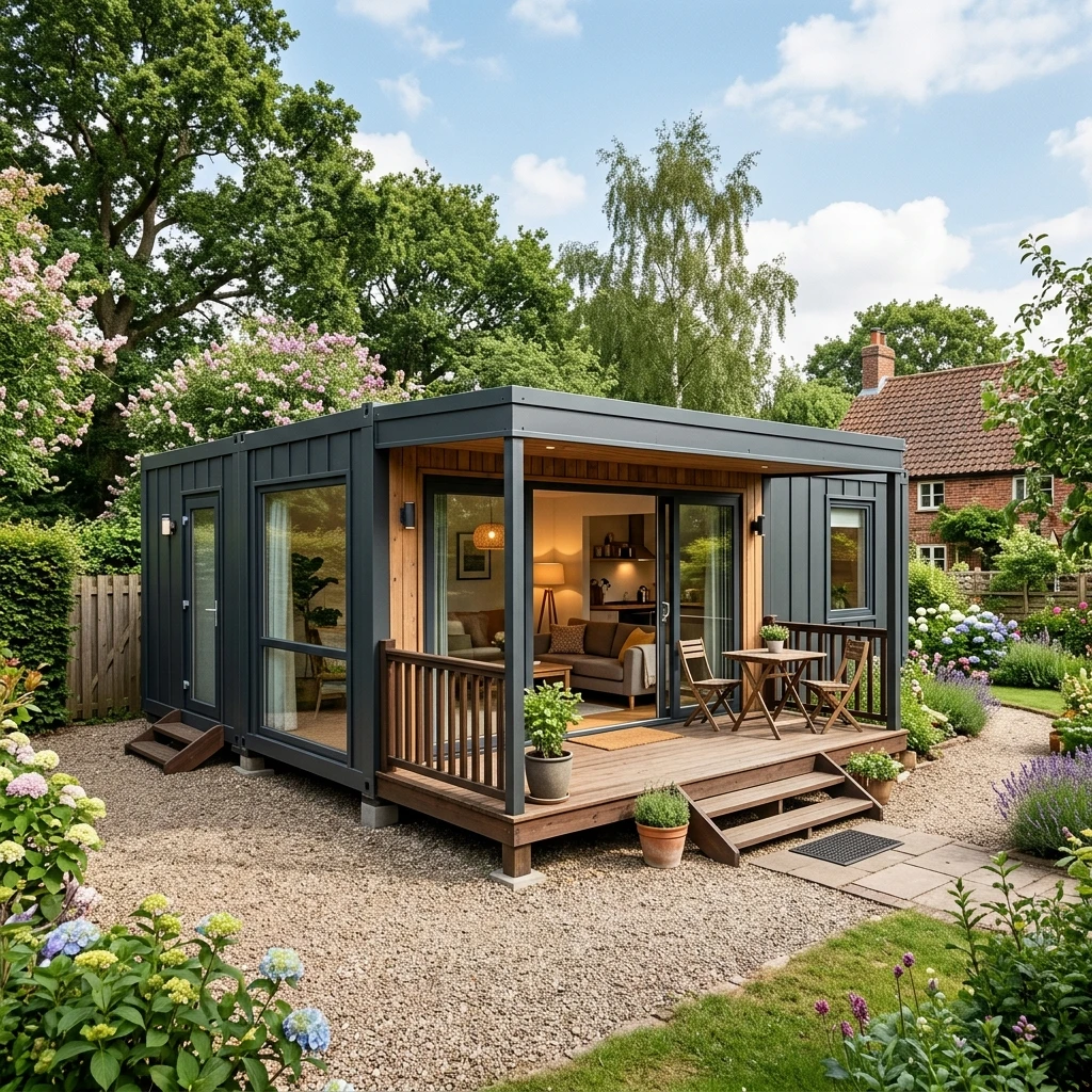 Expandable Container House quick setup fully furnished steel frame thermal insulation portable modular prefab house