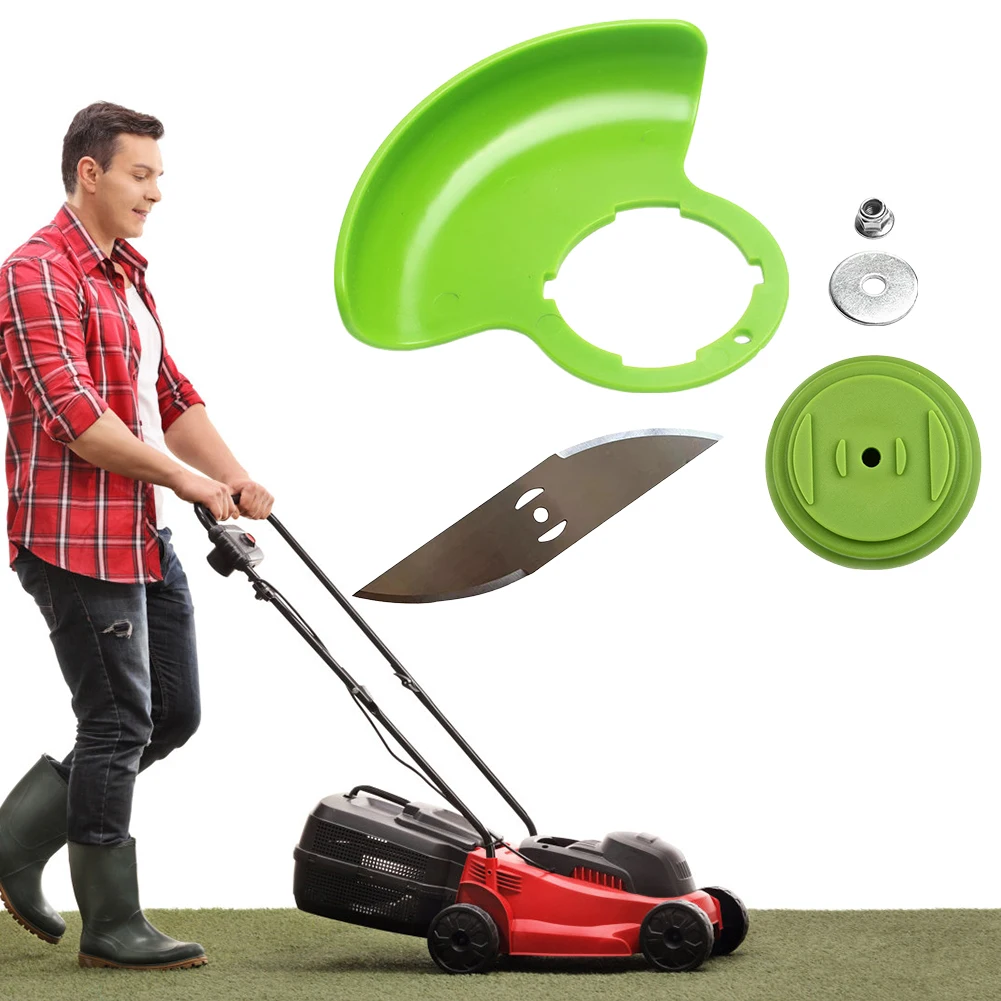 

Триммеры для травы Пильное полотно Пластиковая крышка Защитная перегородка для травы Пластиковая крышка триммера для травы и лезвие Насадка для садовых электроинструментов