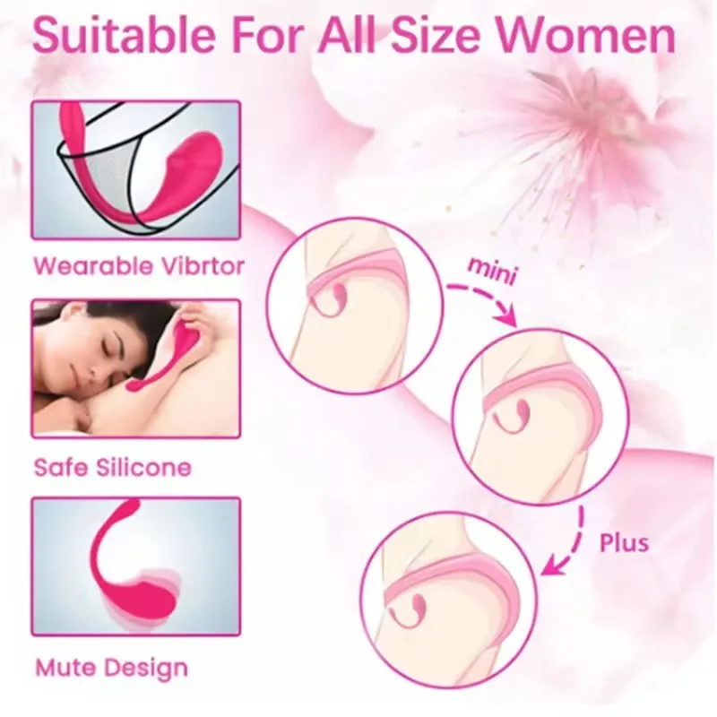 9 Speed APP Controlled Vaginal Vibrators G Spot Anal Vibrating Egg Massager Wearable Stimulator Adult Sex Toys for Women Couples