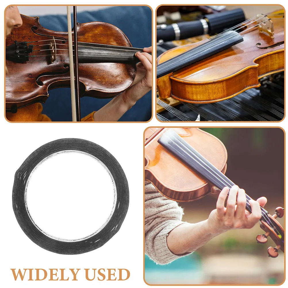 2 Rolls Violin Position Tape Fingerboard Stickers for Beginners Learning Violin Cello Bass String Instruments Intonation Guide