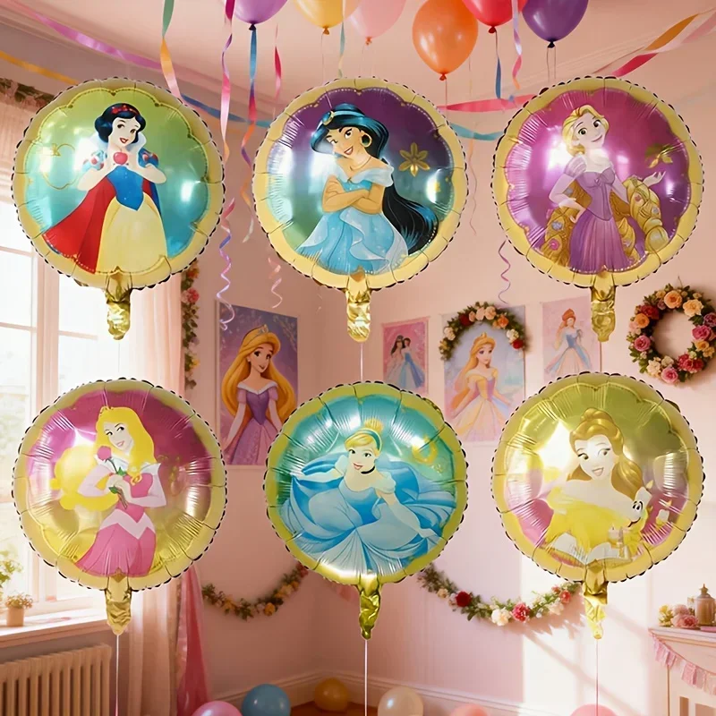 Disney Princess Series DIY Balloons, Birthday Party Decorations, Wedding Supplie, Celebration Event Photo Props Balloons