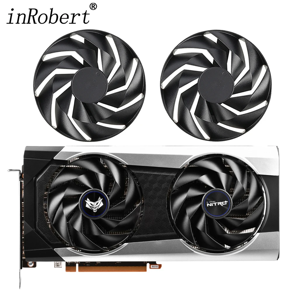 87MM CF9010H12D 6pin Graphics Card Cooling Fan RX6600XT For Sapphire Nitro AMD Radeon RX 6600 XT Graphics Card Replacement Fan