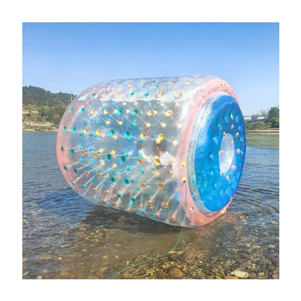 

Factory Direct Sale Transparent Pvc Inflatable Water Rolling Ball Unique Water Toy for Amusement Park Facilitiespromote sales
