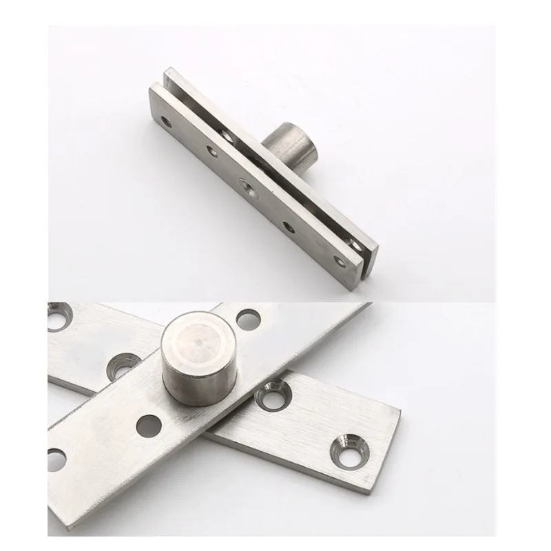 Stainless Steel 360° Rotatable Heavy Duty Pivot Hinge, Concealed Adjustable Revolving Door Pivot Hinge, Furniture Hardware