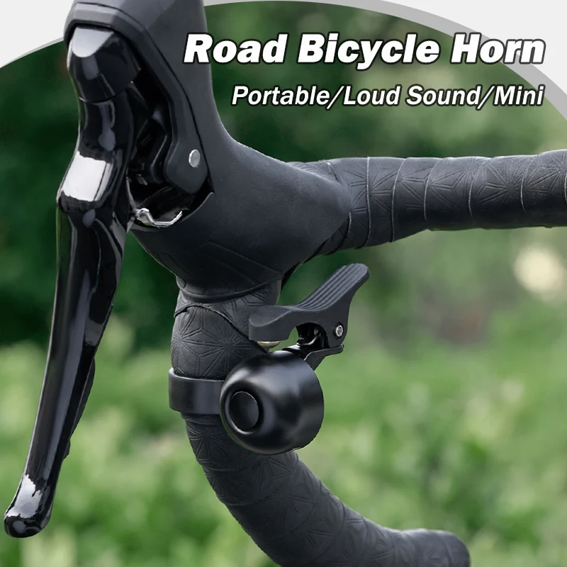 

Портативный велосипедный звонок для шоссейного велосипеда, кольцо с четким звуковым предупреждением, сигнализация, велосипедный руль, кольцо из медного сплава, звуковой сигнал для безопасности на велосипеде