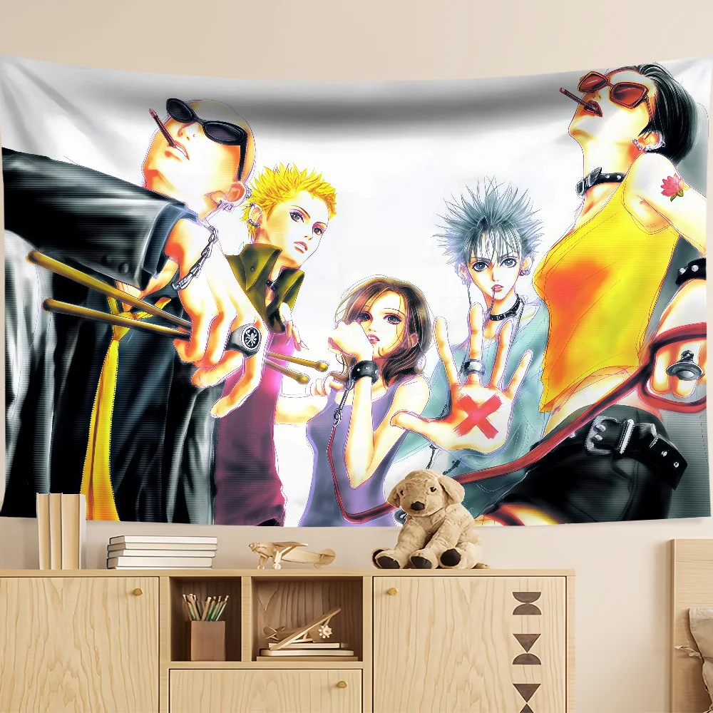 Klassische Manga-Anime-Vintage-NANA-Flagge für Zimmer, Wohnheim, Camping, Party, Zuhause, Garage, Wohnzimmer, Nachttisch, Wanddekoration, Banner, Geschenk