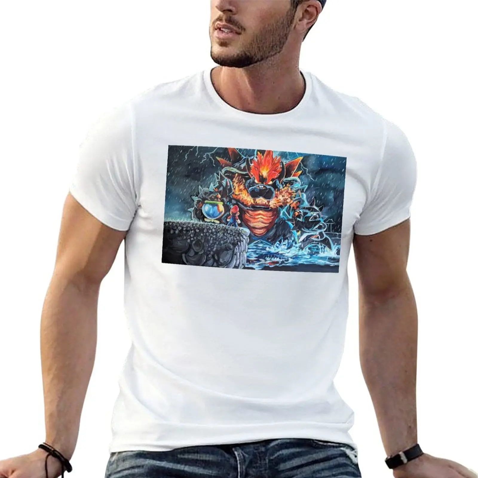 

Bowser's Fury T-Shirt man t shirt luxury cotton t shirt pack T-Shirt