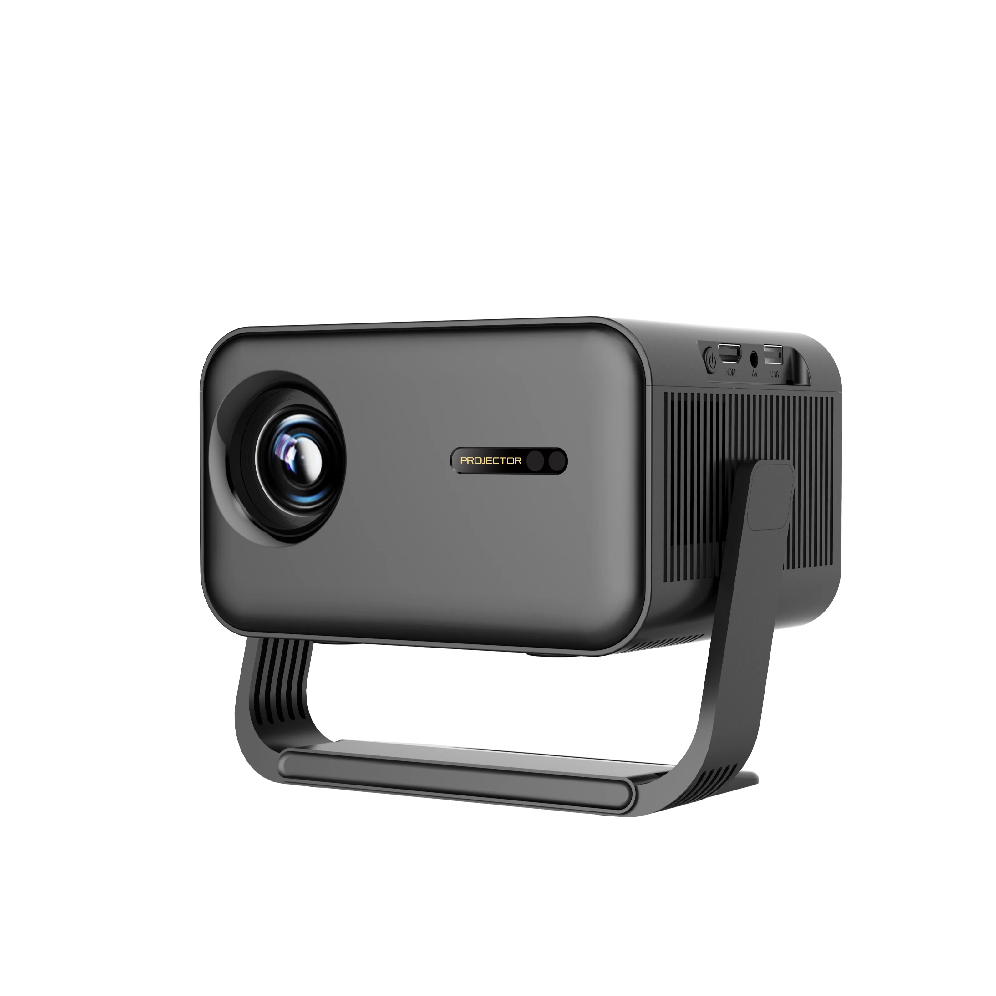 300 ANSI Portable LED Projector With Stand 4K Supported Full HD WiFi Screen Mirroring Home Theater Proyector Beamer