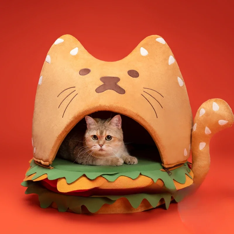 Hamburger Washable Cat's Nest Kennel