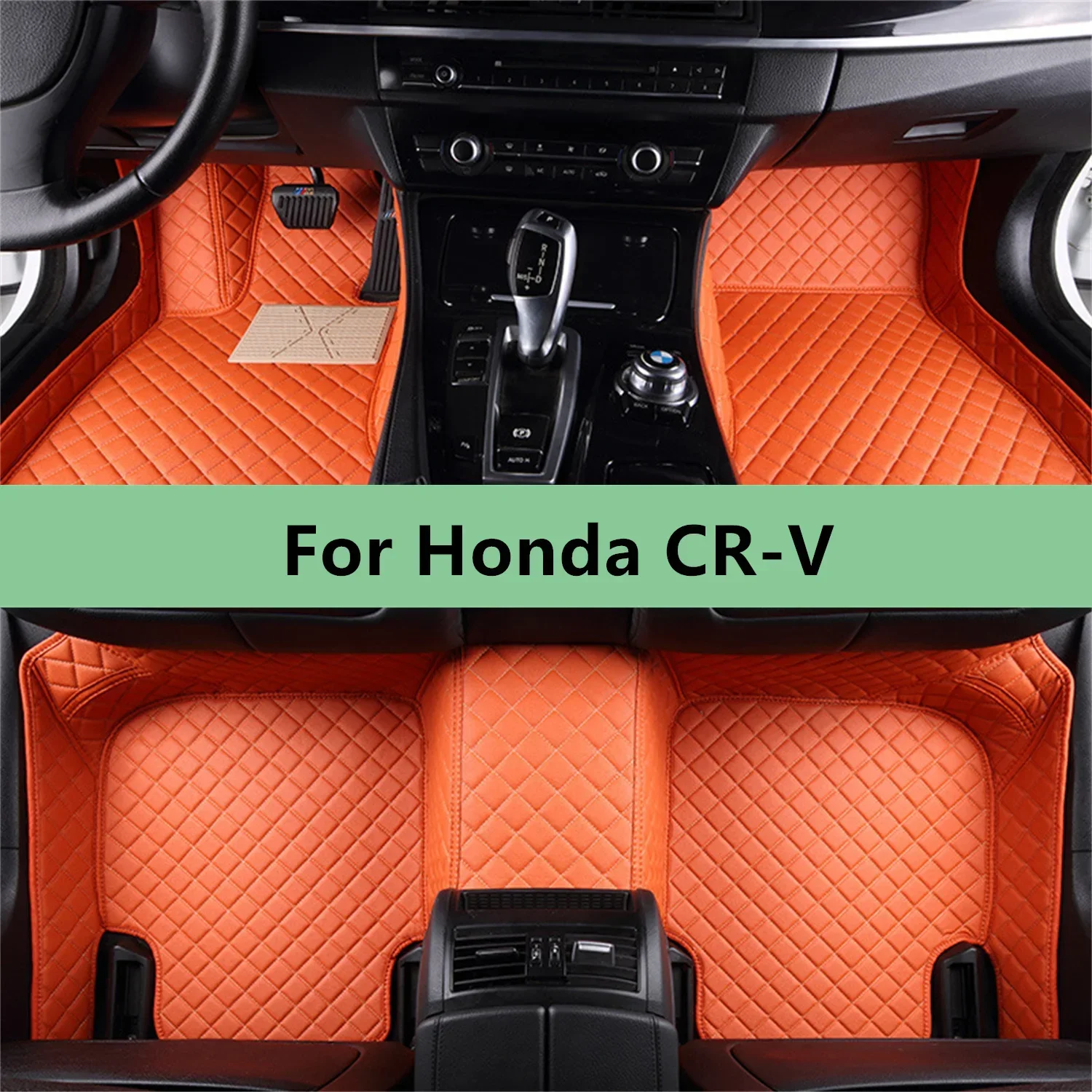 

Custom Car Floor Mats For Honda CR-V 2010 2011 2012 2013 2014 2015 2016 2017 Floor Mats for Car Men Women Car Accessories