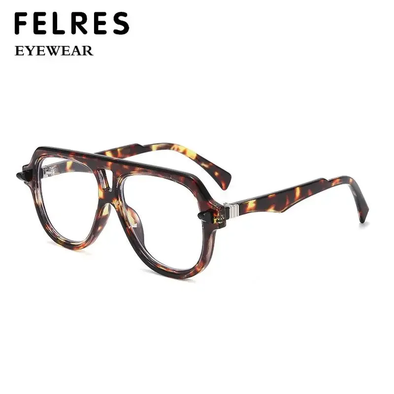 Trend Oversized Pilot Reading Glasses Elegant Women Men Brand Designer Vintage Big Frame Eyeglasses Optics Presbyopic Eyewear