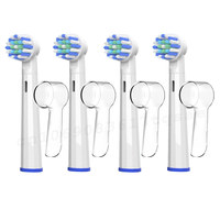 For Oral-B EB50/EB20/EB17/3757/3709/3710/3766/4510/D100/P2000/P4000 Replaceable Toothbrush Head DuPont Brush Head With Covers