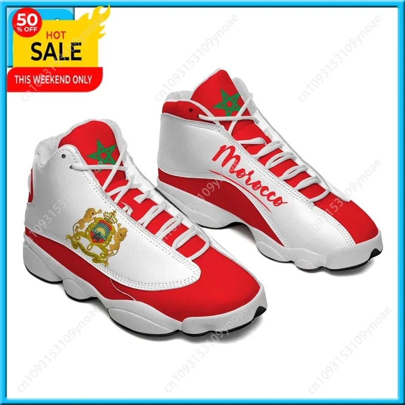 Dropshipping Print On Demand North Africa Algeria Egypt Libya Madeira Morocco Tunisia Flag Custom Sneaker Shoes Custom Shoes