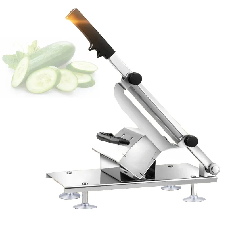 Frozen Cheese Sausage Meat Slicing Machine Stainless Steel Home Manual Small Vegetable Slicer