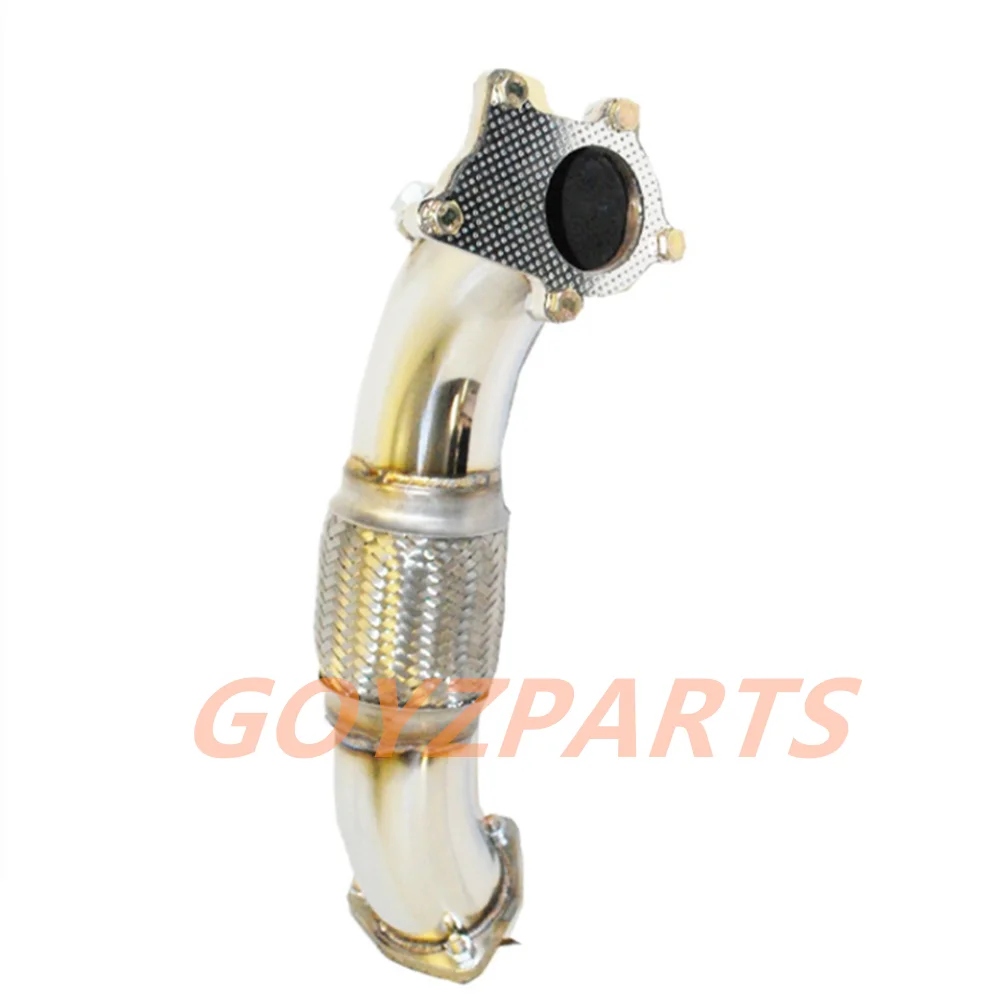 Automotive Exhaust Pipe Head Section Suitable For 1989-1998 Nissan 240SX S13 S14 S15 Stainless Steel Material