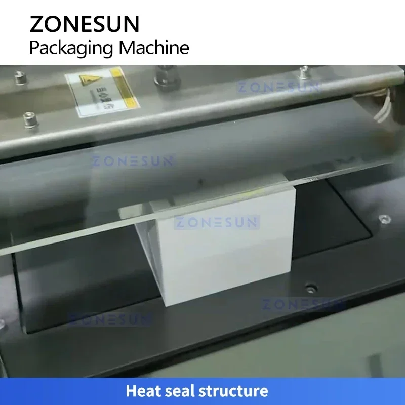 Zonesun ZS-FPM1 Máquina automática de embalagem de celofane Caixa de embalagem de livros