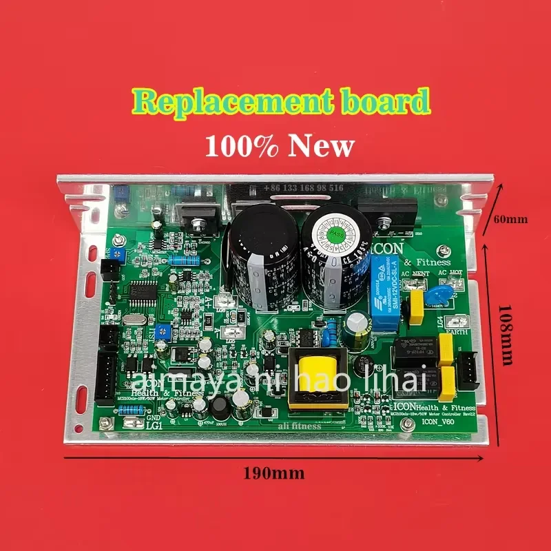 Main Control Board Computer for Aikang ICON Nordic Treadmill MC2100ELS 18W 50W Power Supply Replacement Part