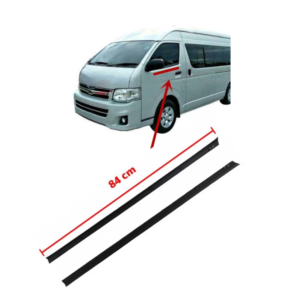 

1 or 2 Pcs Inner Window Glass Rubber Shell for TOYOTA HIACE 2006-2015 68171-26051 Weather Strip for HIACE Glass Protect Rubber