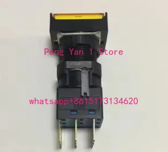 

Original LA-T20 Self Reset Switch Button DC24V Yellow Rectangular 9-pin Red Green