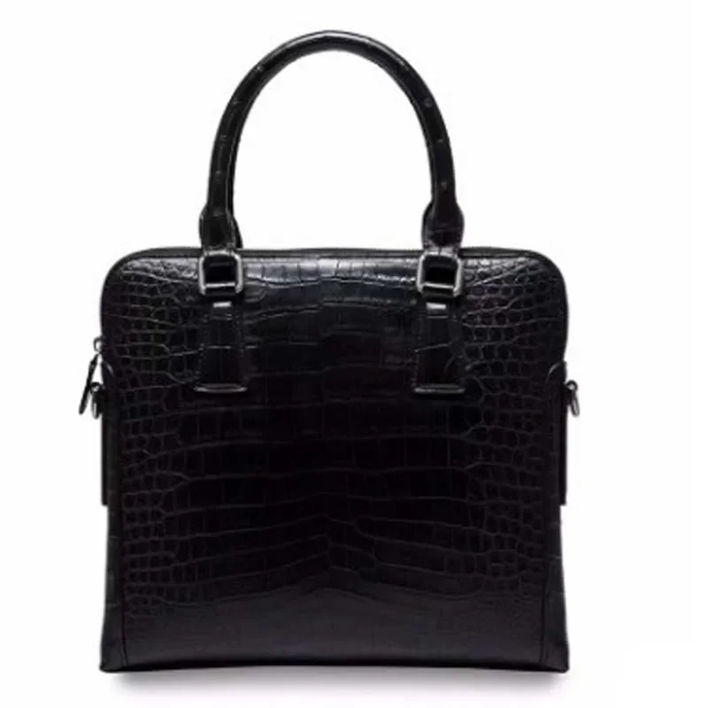 ourui new crocodile leather male  men briefcase  new  crocodile leather  Men bags  men clutch bag view 4
