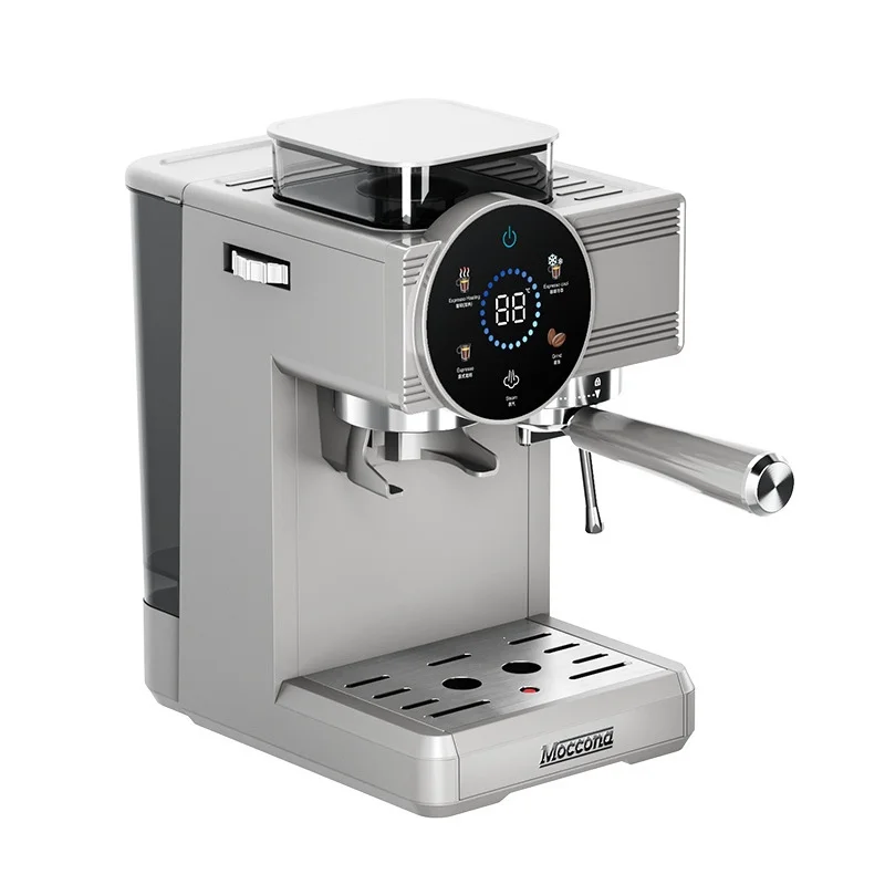 

Интегрированная умная кофеварка, горячая и холодная, коммерческая, для домашнего использования, американский итальянский стиль, нержавеющая сталь для небольших помещений