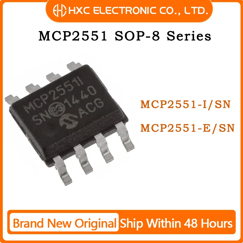 10PCS MCP2551-I/SN MCP2551 MCP2551-E/SN MCP2551E SOP-8 IC CHIP Integrated circuit