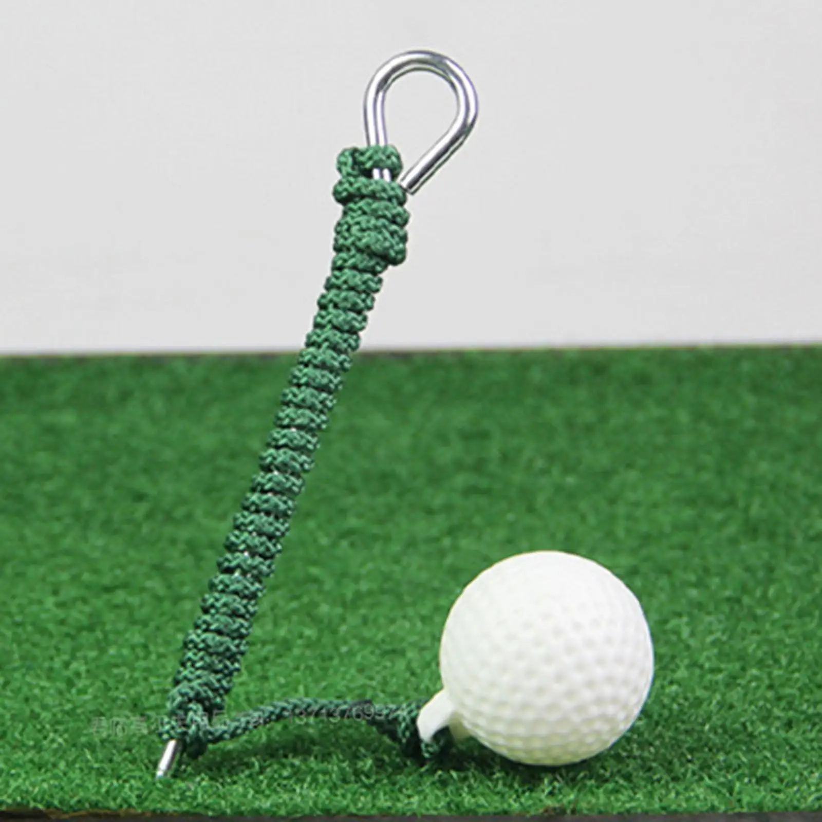 

Golf Rope Ball Swing Trainer Durable Portable Practice Equipment Metal Nylon Plastic for Home and Outdoor Golf