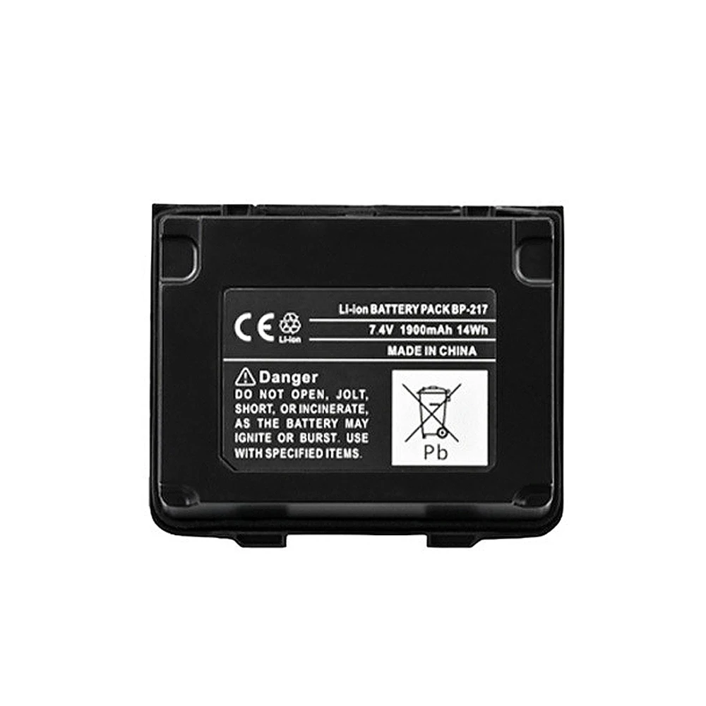 BP-217 Walkie Talkie Battery 1900mAh Replacement Battery for ICOM IC-80AD IC-91A IC-91AD IC-E80D IC-E90 IC-E91 IC-T90 IC-T90A