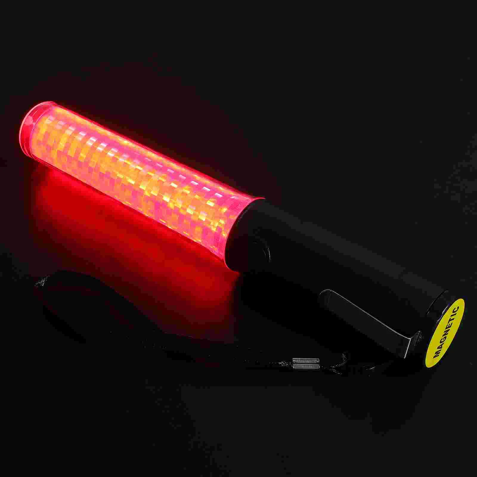 26cm Air Marshaling Signal Wand with 3 Flashing Modes Traffic Control Baton Signal Traffic Wand for Car Directing Parking