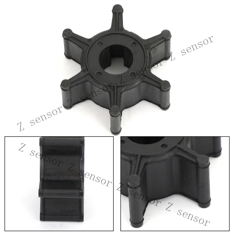 Z+ WATER PUMP IMPELLER for Yamaha F2.5A/F2.5B/3A 6L5-44352-00 2.5hp 3hp 4 Stroke T9