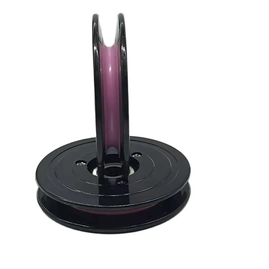 10 Uds 1008 U/V ranura plástico cerámico 80mm cable cruzado Material de alta calidad ruedas de polea guía