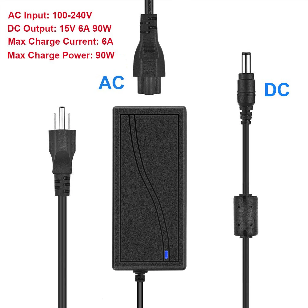 HTRC 15 فولت 6A محول التيار الكهربائي 6A المكونات العالمية في شاحن ل IMAX B6 B6V2 B6AC شاحن بطارية ليبو مع شرائط ليد الخفيفة #5