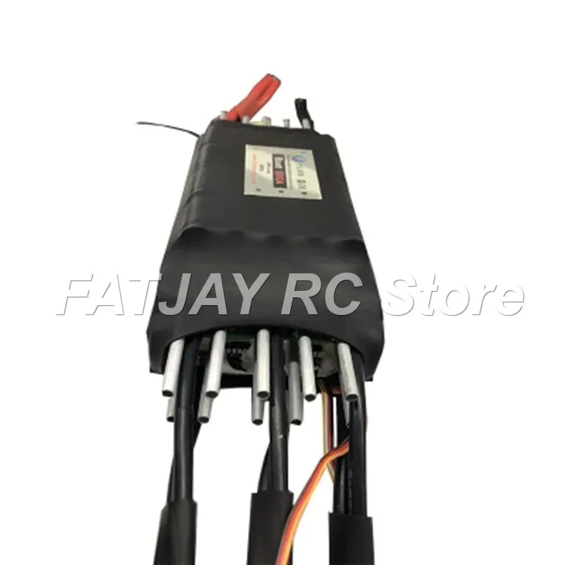 800A 22S 92.4V Ultra-large Power Brushless Water Cooling ESC FATJAY FLIER Electronic Speed Controller for RC Boat Unmanned Boat